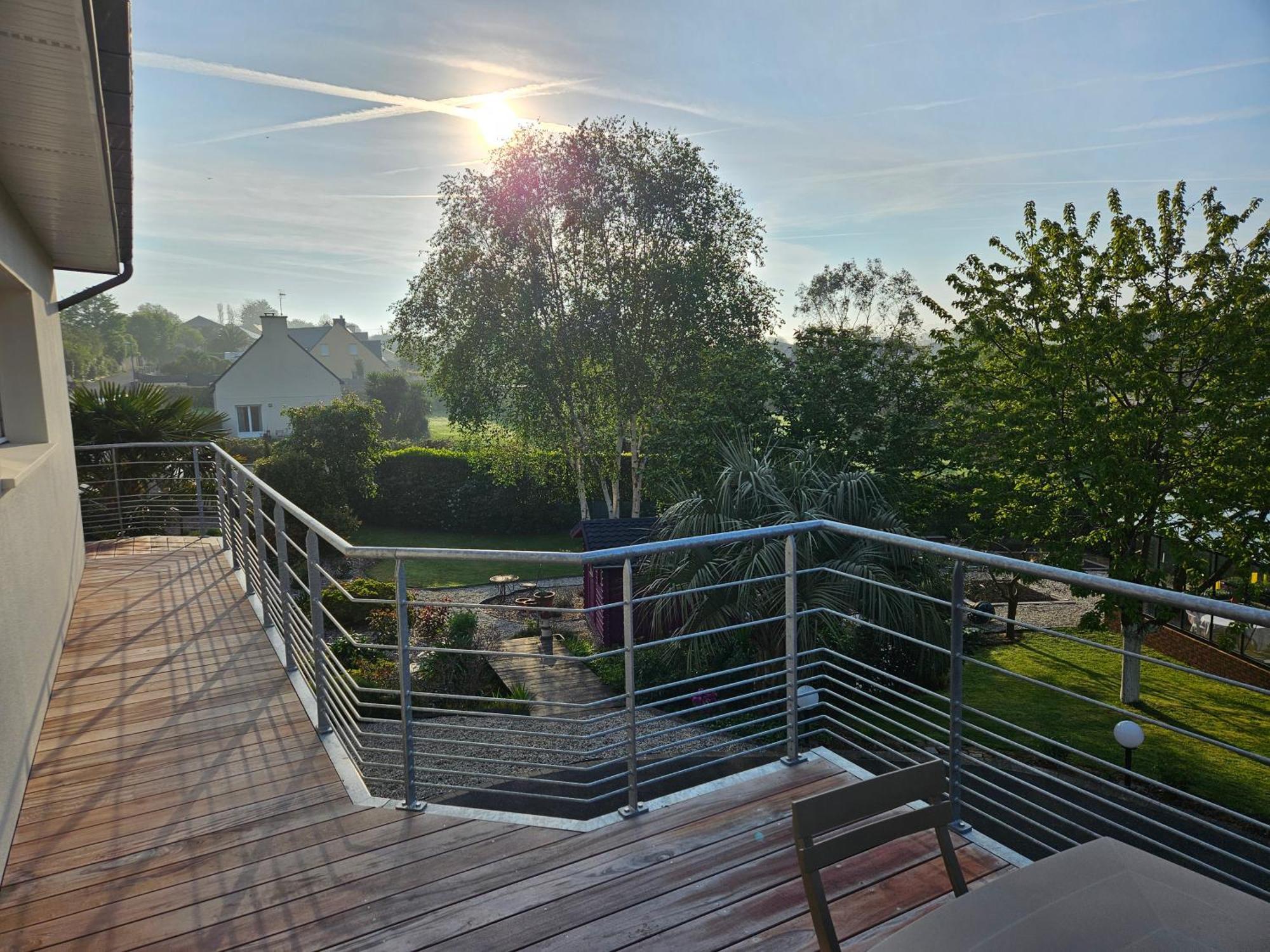 A L'Escale Fleurie Appartement Guipavas Buitenkant foto